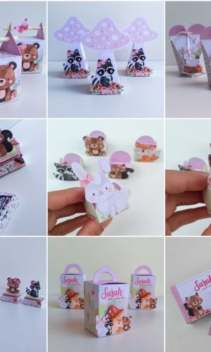 Arquivo de Corte Bosque Encantado Aquarela
