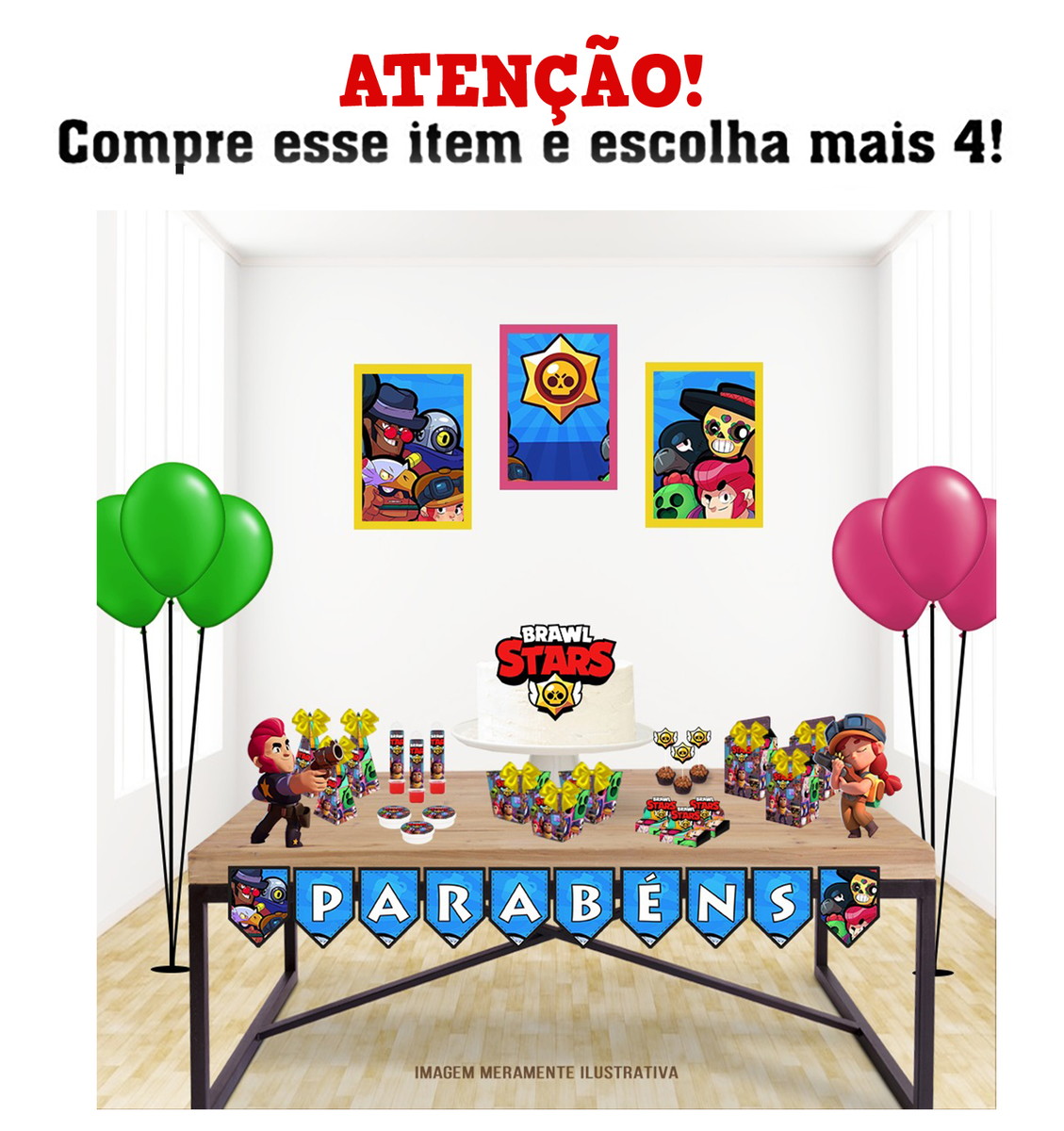 Arquivo de corte Brawl Stars Studio e Pdf