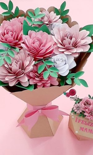 Arquivo de Corte - Buquê de Flores 3