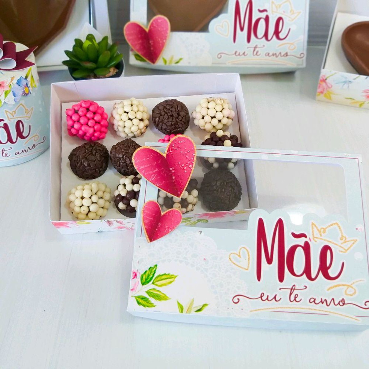 ARQUIVO DE CORTE CAIXA 12 DOCES DIA DAS MÃES #5032