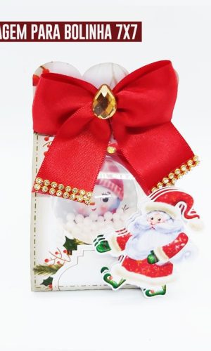 Arquivo de Corte Caixa para Bolinha de Natal