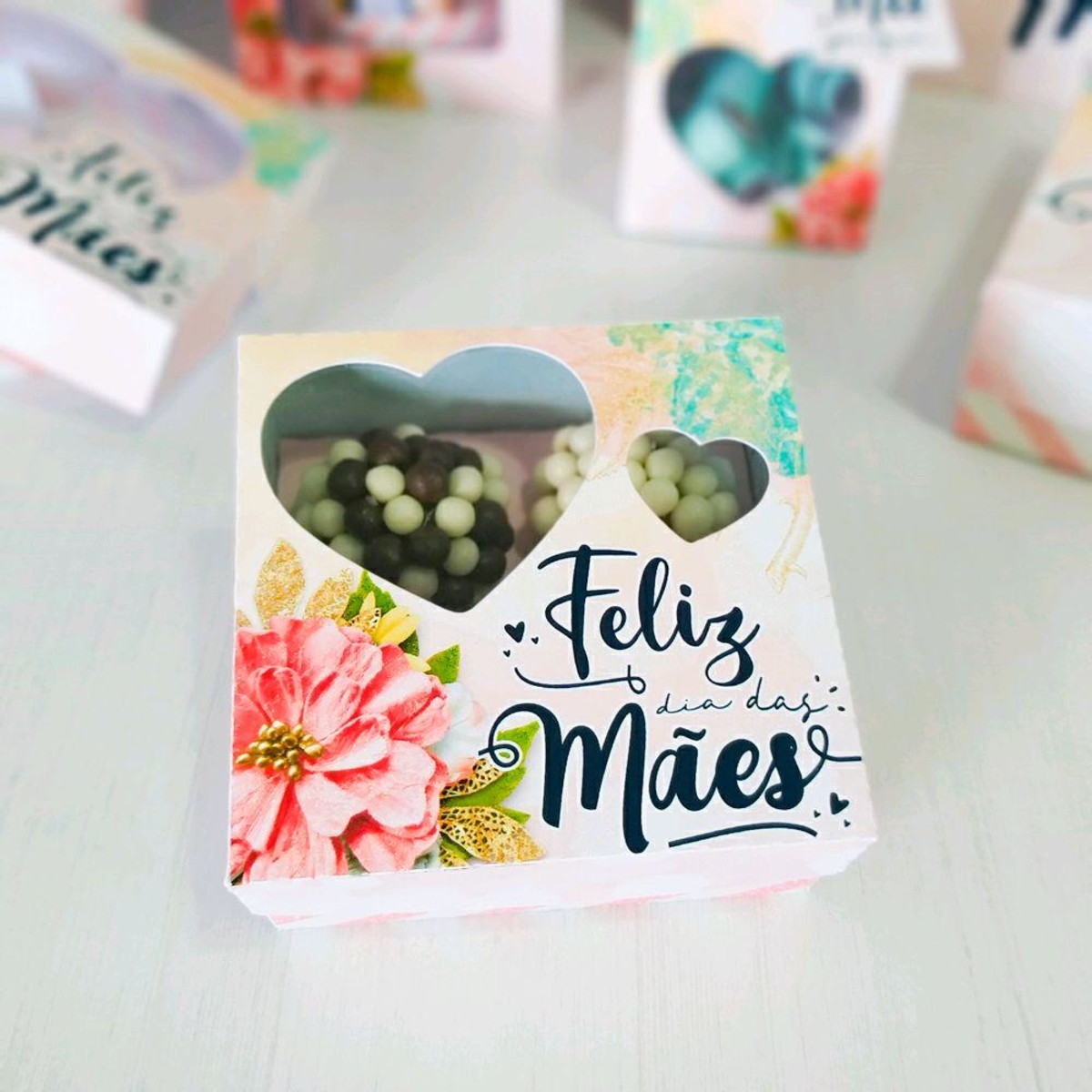 Arquivo de Corte Caixa 4 Doces Dia das Mães #5001 - Imagem 2