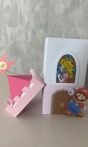 Arquivo de Corte Caixa Castelo Princesa Peach