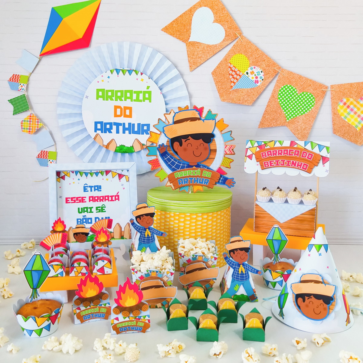 Arquivo de Corte Festa Junina Só Um Bolinho Menino
