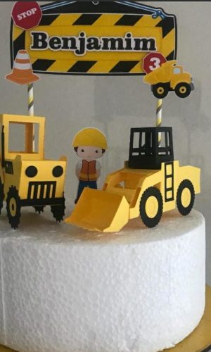 Arquivo de Corte Topo de Bolo Construção