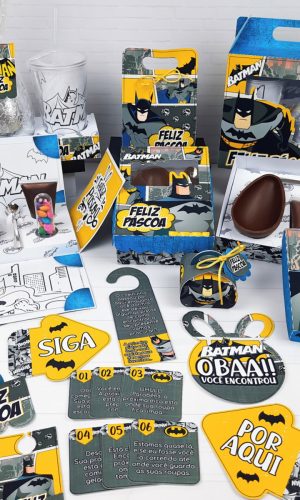 Arquivo de Corte Kit Batman Páscoa
