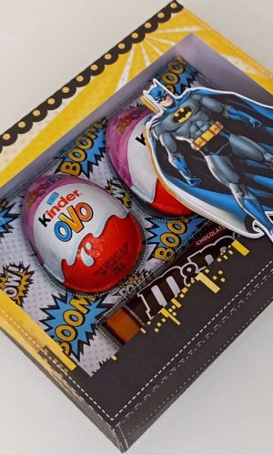 ARQUIVO DE CORTE CAIXA KINDER OVO BATMAN #13749