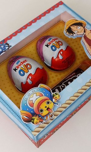 ARQUIVO DE CORTE CAIXA KINDER OVO ONE PIECE #13754