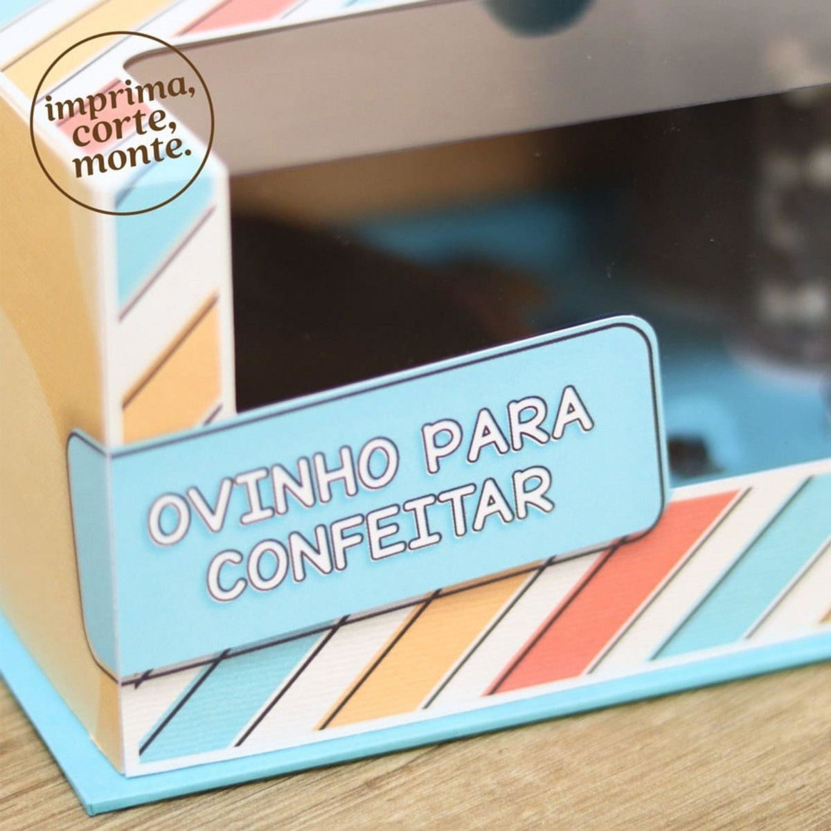 Arquivo de Corte Caixa Kit Confeiteiro Pascoa #13805 - Imagem 4
