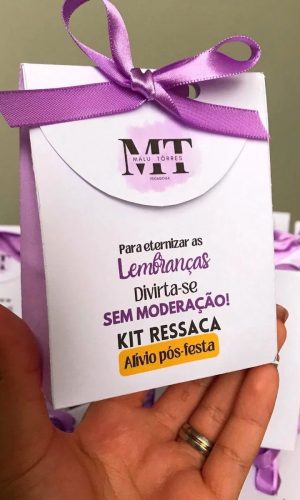 Arquivo de Corte Caixa Kit Ressaca Formatura