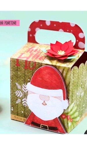 Arquivo de Corte Caixa Mini Panetone 80g Já É Natal #11298