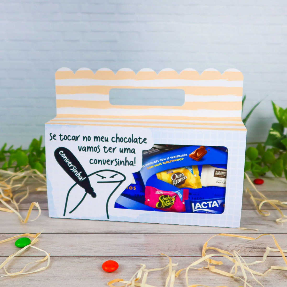 ARQUIVO CAIXA PARA CAIXA DE CHOCOLATE FLORK PASCOA #13600 - Imagem 5