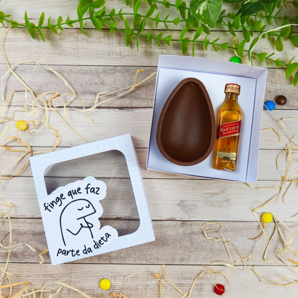 ARQUIVO CAIXA OVO 150g E MINI BEBIDA FLORK PASCOA #13601 - Imagem 3