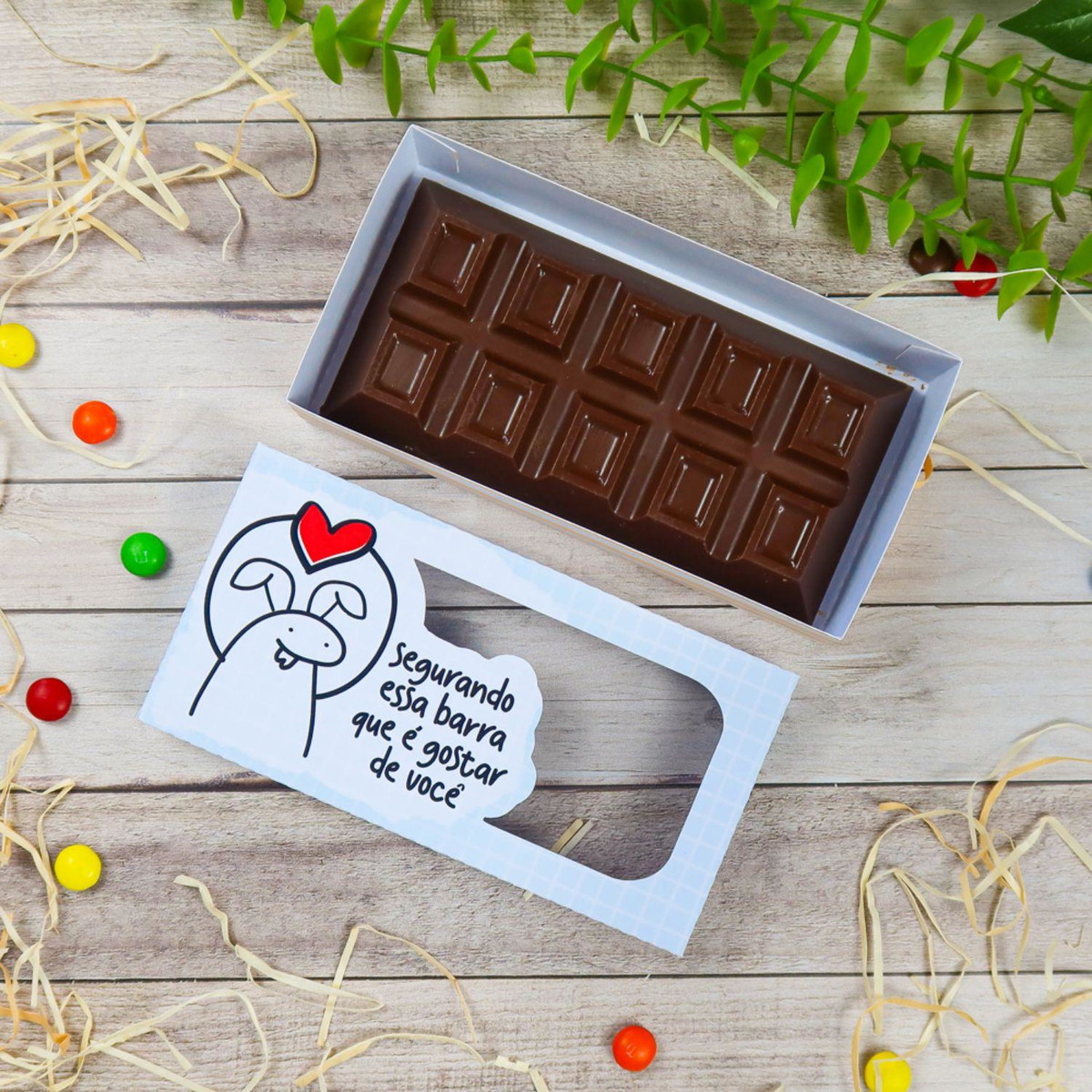 Arquivo Caixa para Barra de Chocolate Flork Pascoa #13605