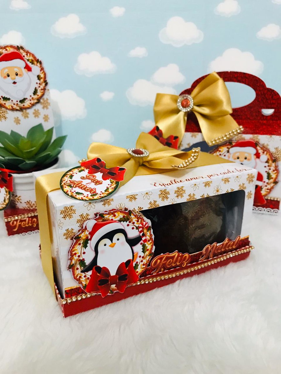 Arquivo de Corte Caixas de Natal - Imagem 3