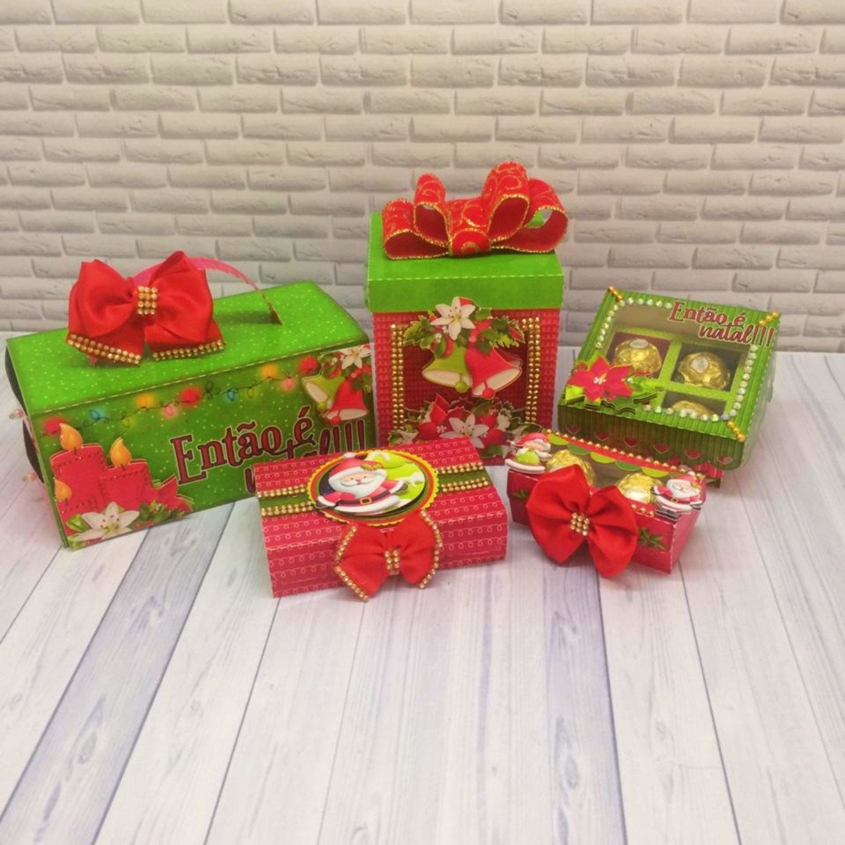 Arquivo de Corte Caixas de Natal