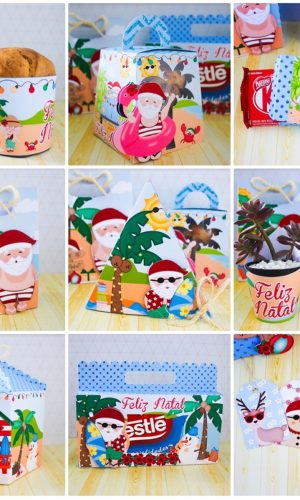 Arquivo de Corte Caixas de Natal