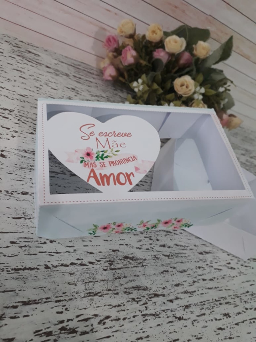 Arquivo digital para 3 doces e coração dia das Maes - Imagem 2