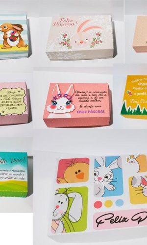 Arquivo de corte caixas para 6 doces páscoa