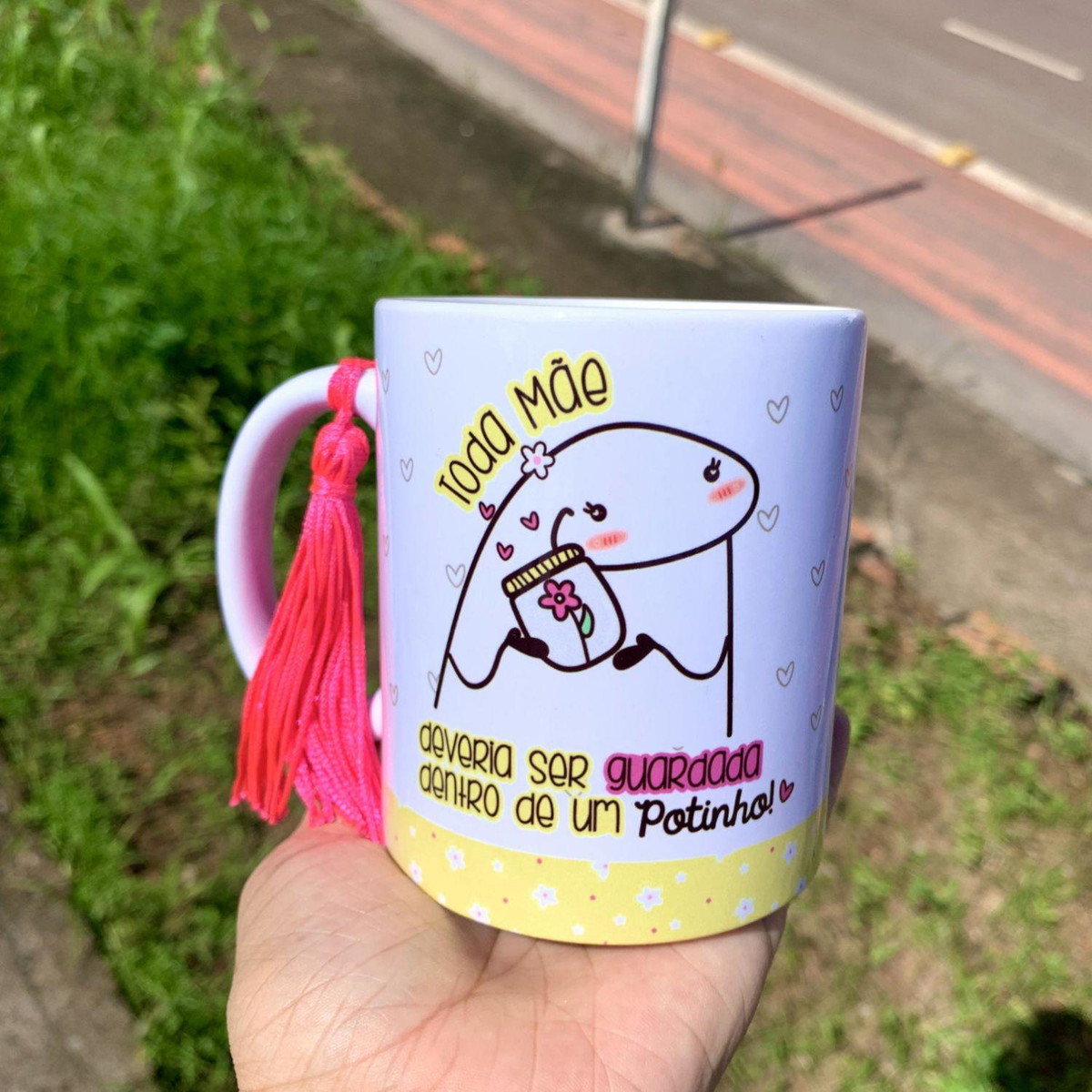 ARQUIVO DE CORTE CANECA DIA DAS MÃES FLORK #13873 - Imagem 5