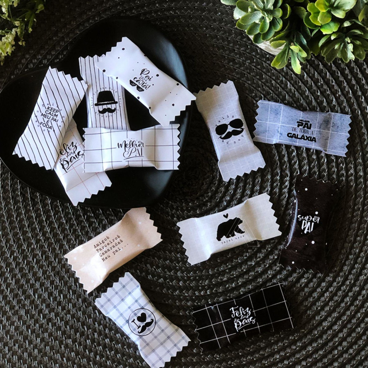 Arquivo De Corte Card + Balinhas Dia Dos Pais #15230 - Imagem 2