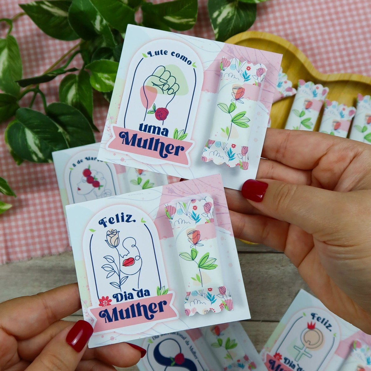 Arquivo de Corte Card para Balinhas Dia da Mulher #15701