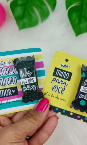 ARQUIVO DE CORTE CARD PARA BALINHAS DIA DAS MÃES #13971