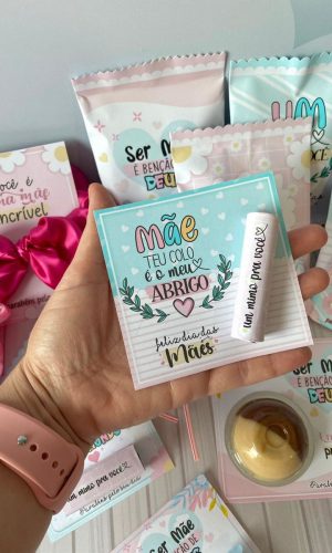 Arquivo de Corte Card para Batom Dia das Mães #13918