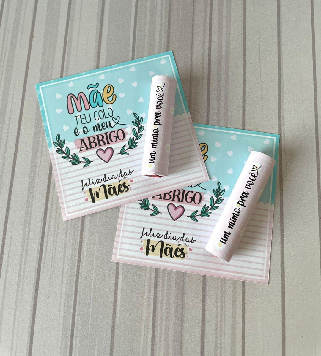 Arquivo de Corte Card para Batom Dia das Mães #13918 - Imagem 2