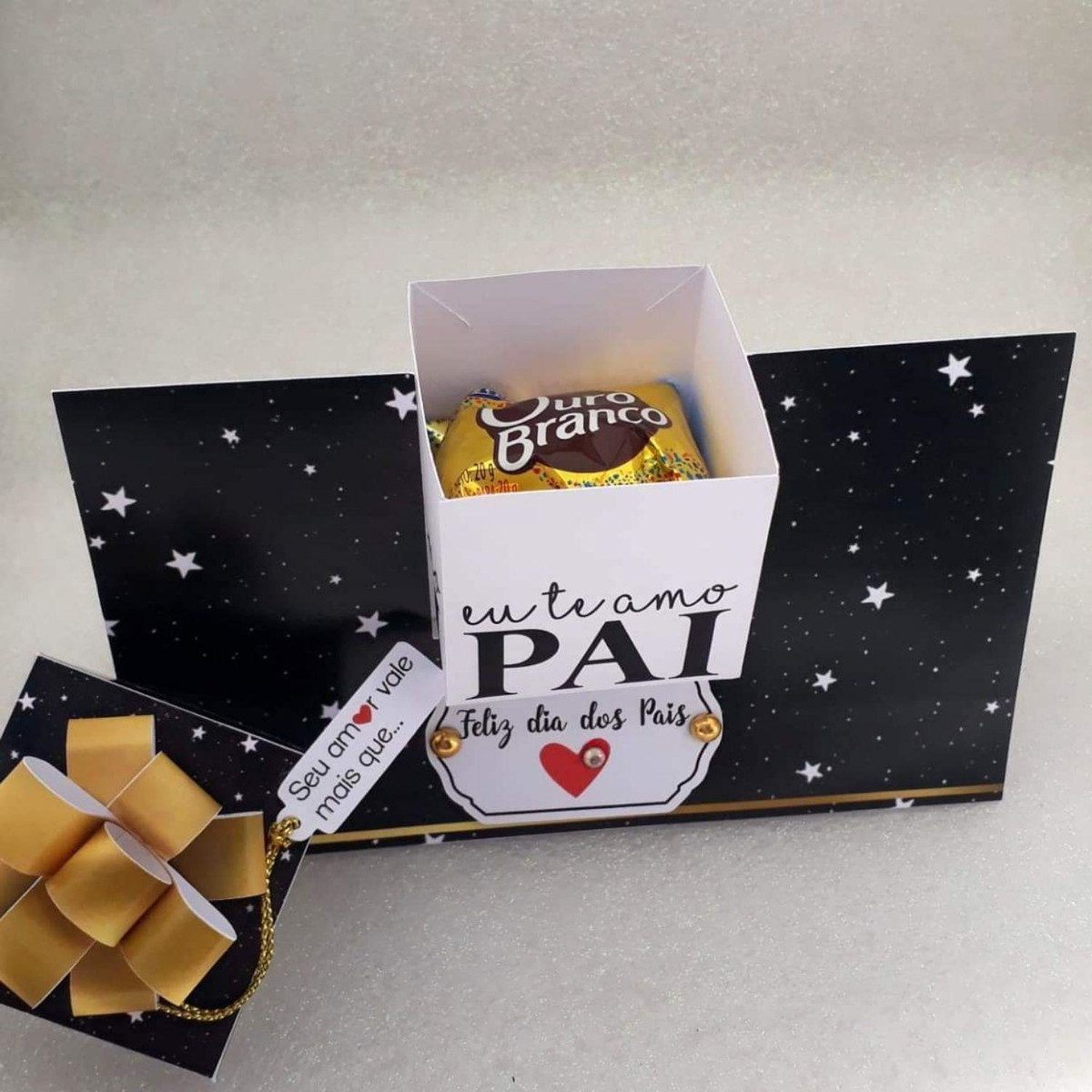 ARQUIVO DE CORTE CARDBOX CHOCOLATE DIA DOS PAIS #15093