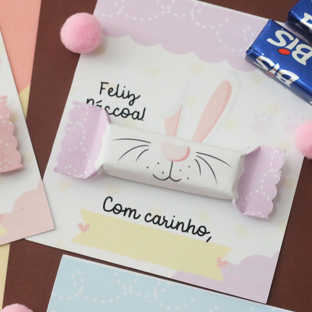 Arquivo de Corte Cartão e Bis de Pascoa #13787 - Imagem 2