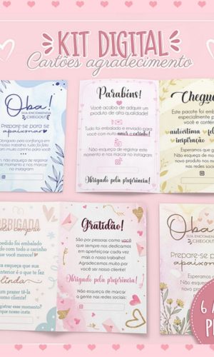 Arquivo De Corte Cartoes De Agradecimento Clientes #13842
