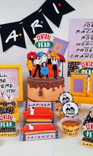 ARQUIVO DE CORTE CENTRAL PARK FRIENDS (#7099) - PDF E STUDIO