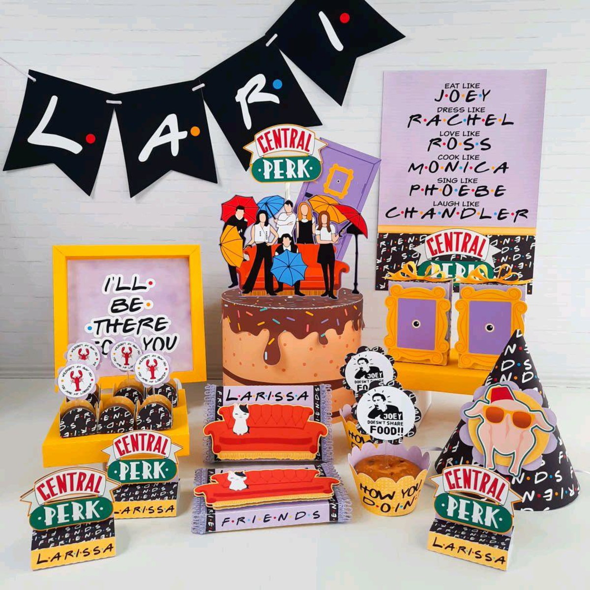 ARQUIVO DE CORTE CENTRAL PARK FRIENDS (#7099) - PDF E STUDIO