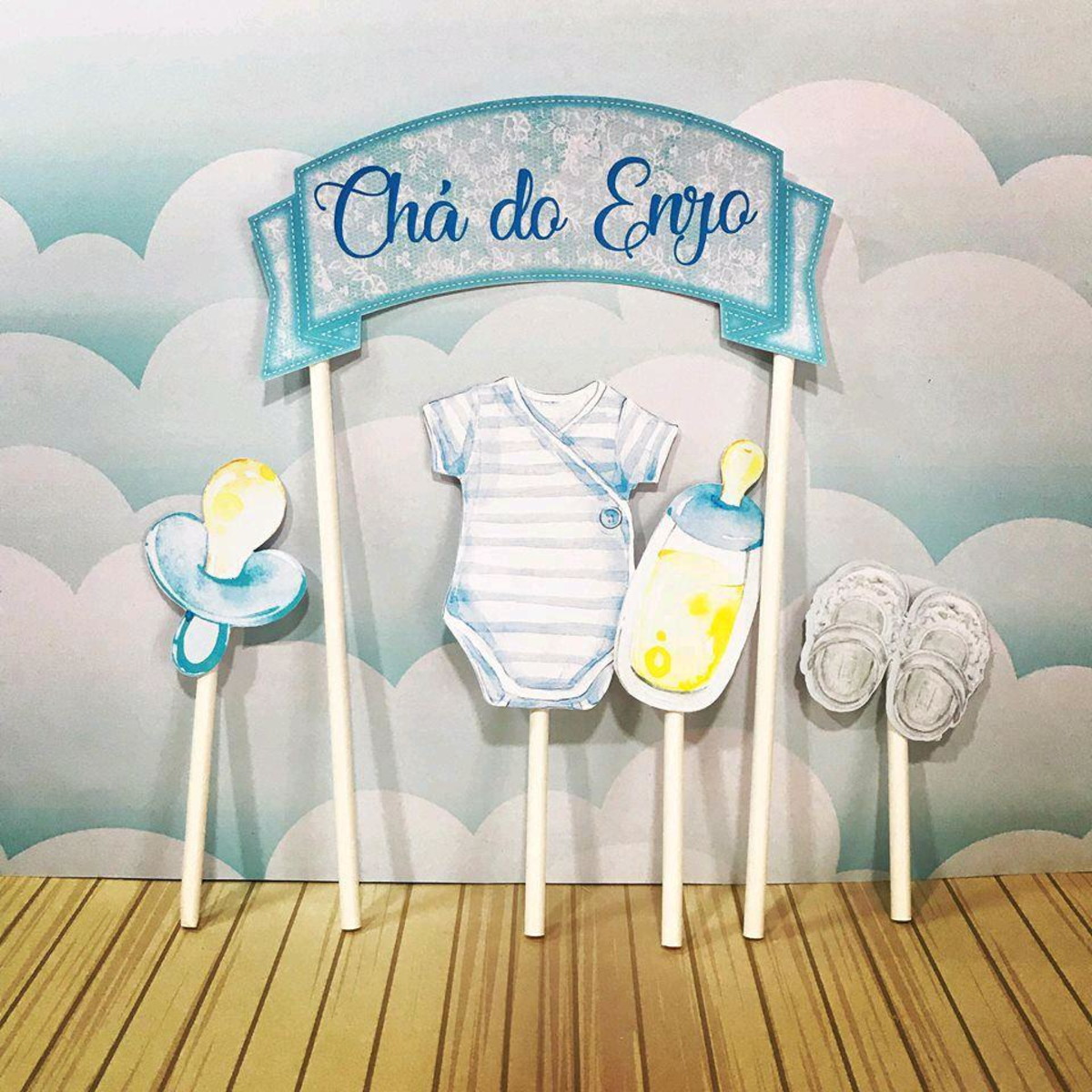 ARQUIVO DE CORTE CHÁ DE BEBÊ MENINO (#1453) PDF E STUDIO - Imagem 5
