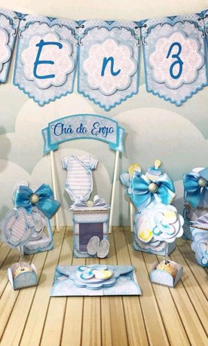 ARQUIVO DE CORTE CHÁ DE BEBÊ MENINO (#1453) PDF E STUDIO