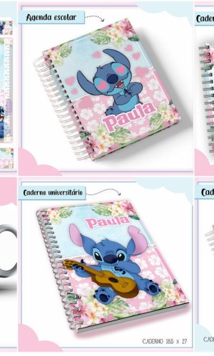 Arquivo de Corte Combo Escolar Stich