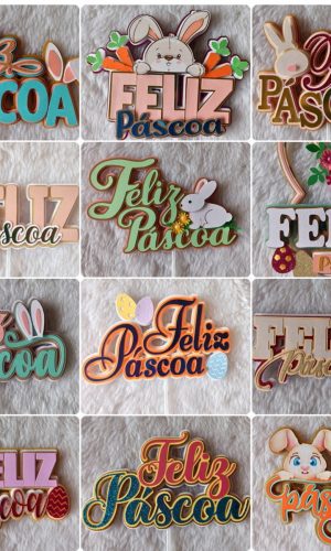 Arquivos de Corte Combo Topos de Pascoa