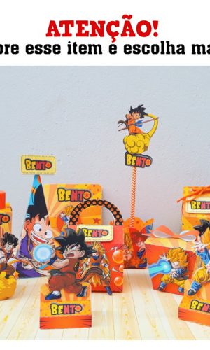 Kit c/ 5: Arquivo de Corte Dragon Ball Z 2