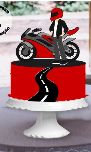 Arquivo de Corte em Camadas Moto Motociclista velocidade