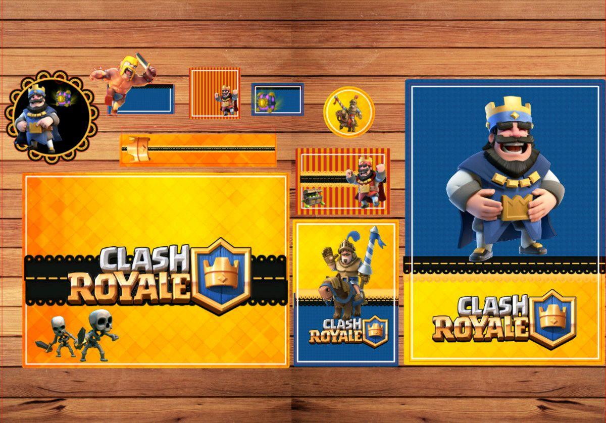 ARQUIVO DE CORTE ETIQUETA ESCOLAR CRASH ROYALE (#2456)