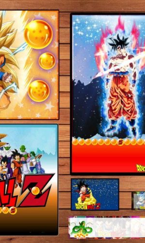 ARQUIVO DE CORTE ETIQUETA ESCOLAR DRAGON BALL (#2467)