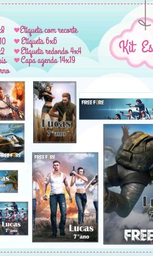ARQUIVO DE CORTE ETIQUETA ESCOLAR FREE FIRE (#2534)