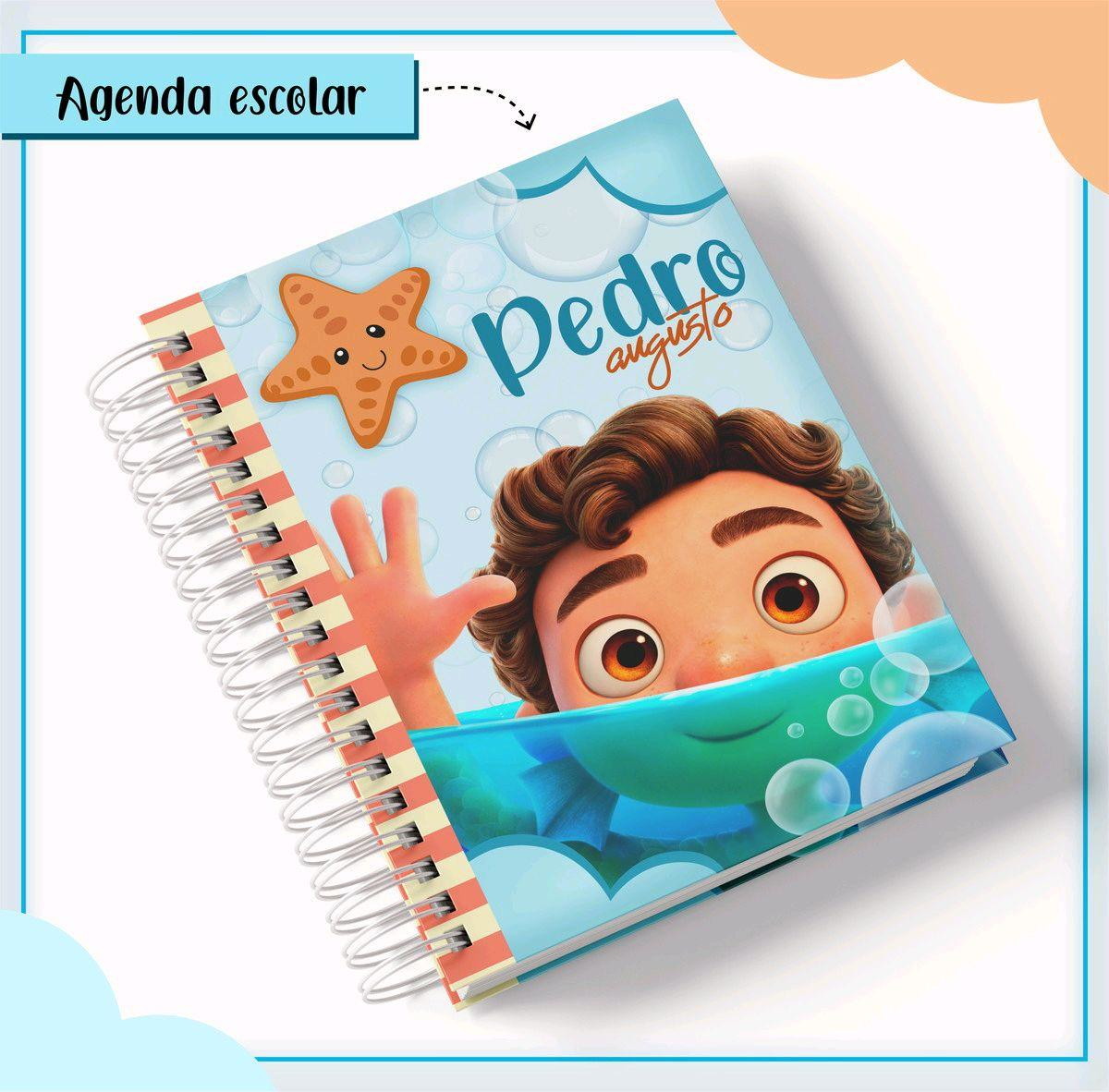 ARQUIVO DE CORTE ETIQUETA ESCOLAR LUCA #2799 STUDIO E PDF - Imagem 3