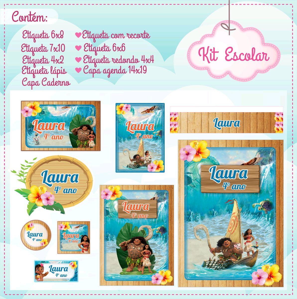 ARQUIVO DE CORTE ETIQUETA ESCOLAR MOANA (#2524)