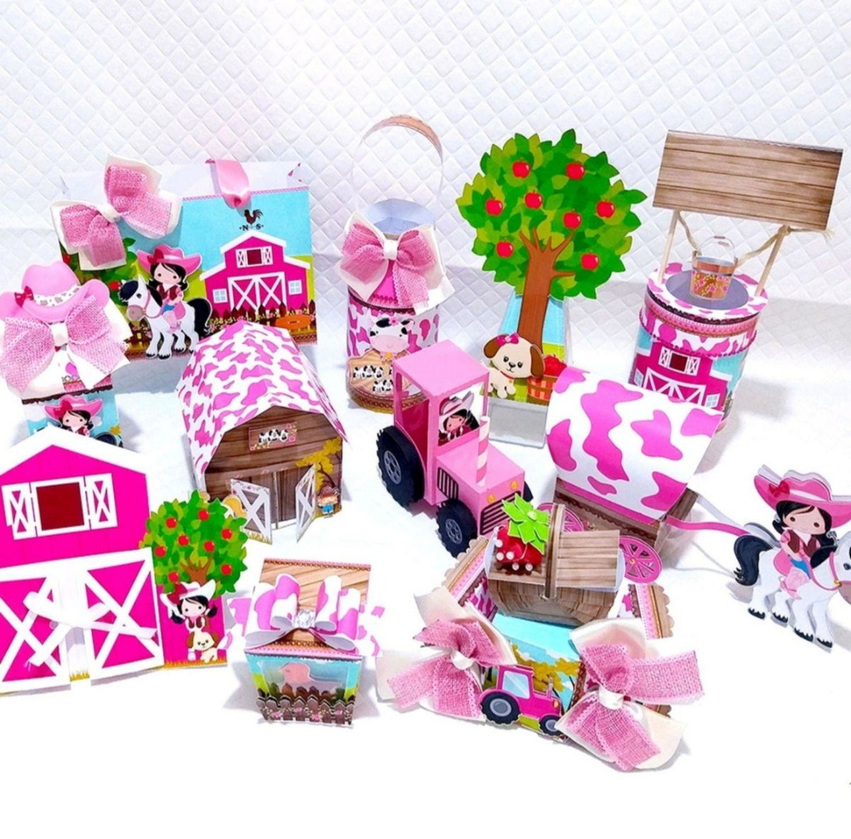 Arquivo de Corte Fazendinha Rosa Menina (#9103)
