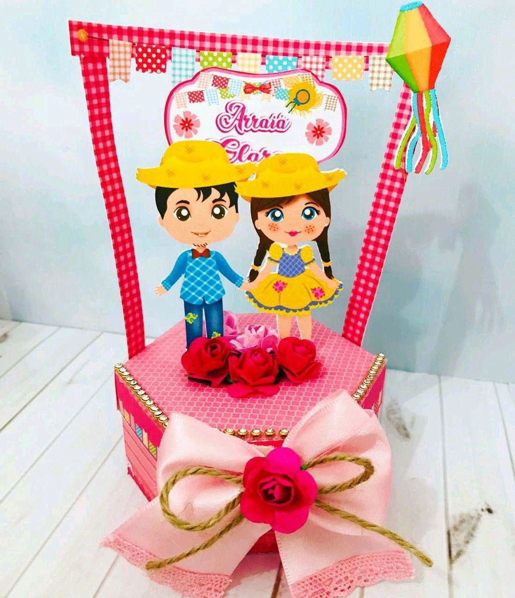 Arquivo de Corte Festa Junina Menina (#365) - pdf e Studio - Imagem 4