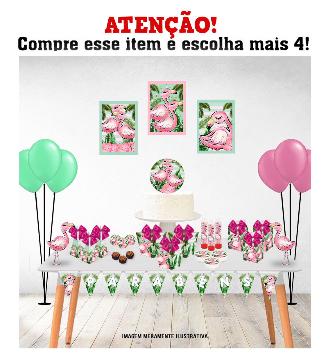 Arquivo de corte Flamingo Studio e Pdf
