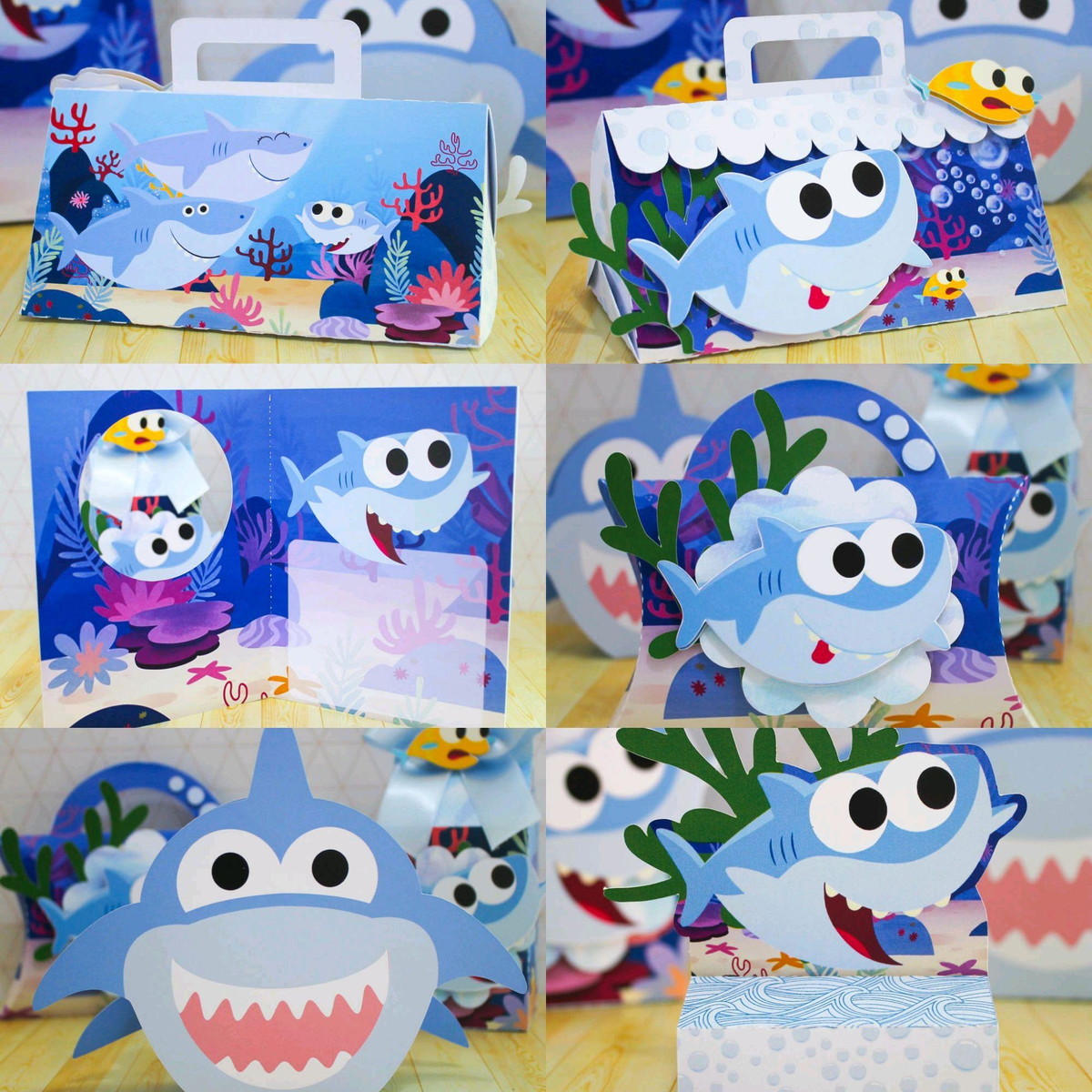 ARQUIVO DE CORTE KIT BABY SHARK (#1419) PDF E STUDIO - Imagem 2