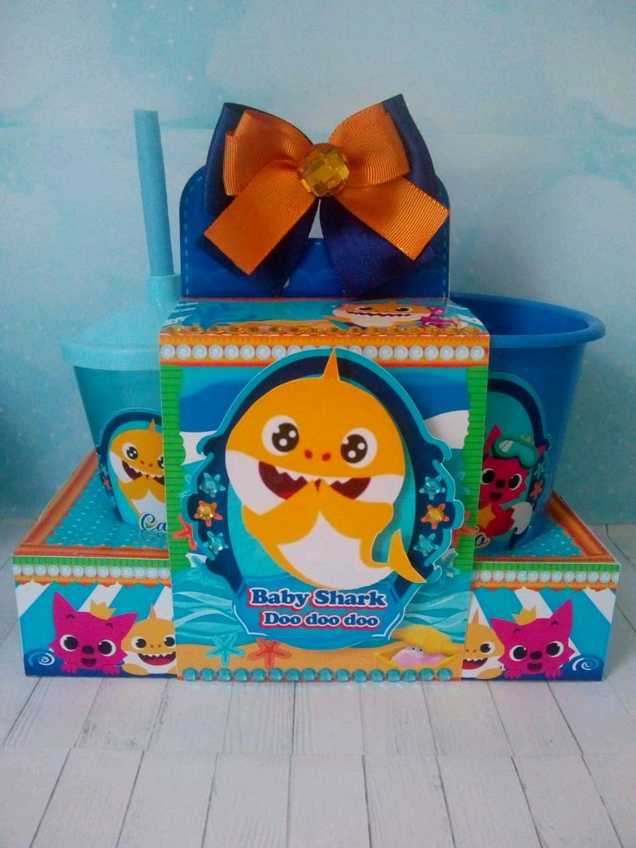 ARQUIVO DE CORTE KIT BABY SHARK (#1420) PDF E STUDIO - Imagem 3